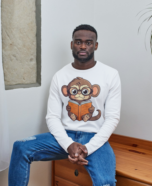 Men's Full Sleeve Monkey Mind T-Shirt