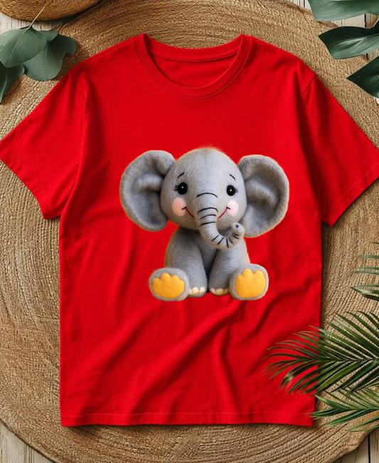 Unisex Classic Cute Elephant T-Shirt