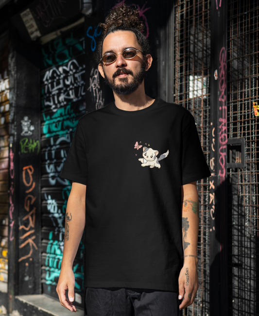 Unisex Oversized Cloud Kitty T-Shirt