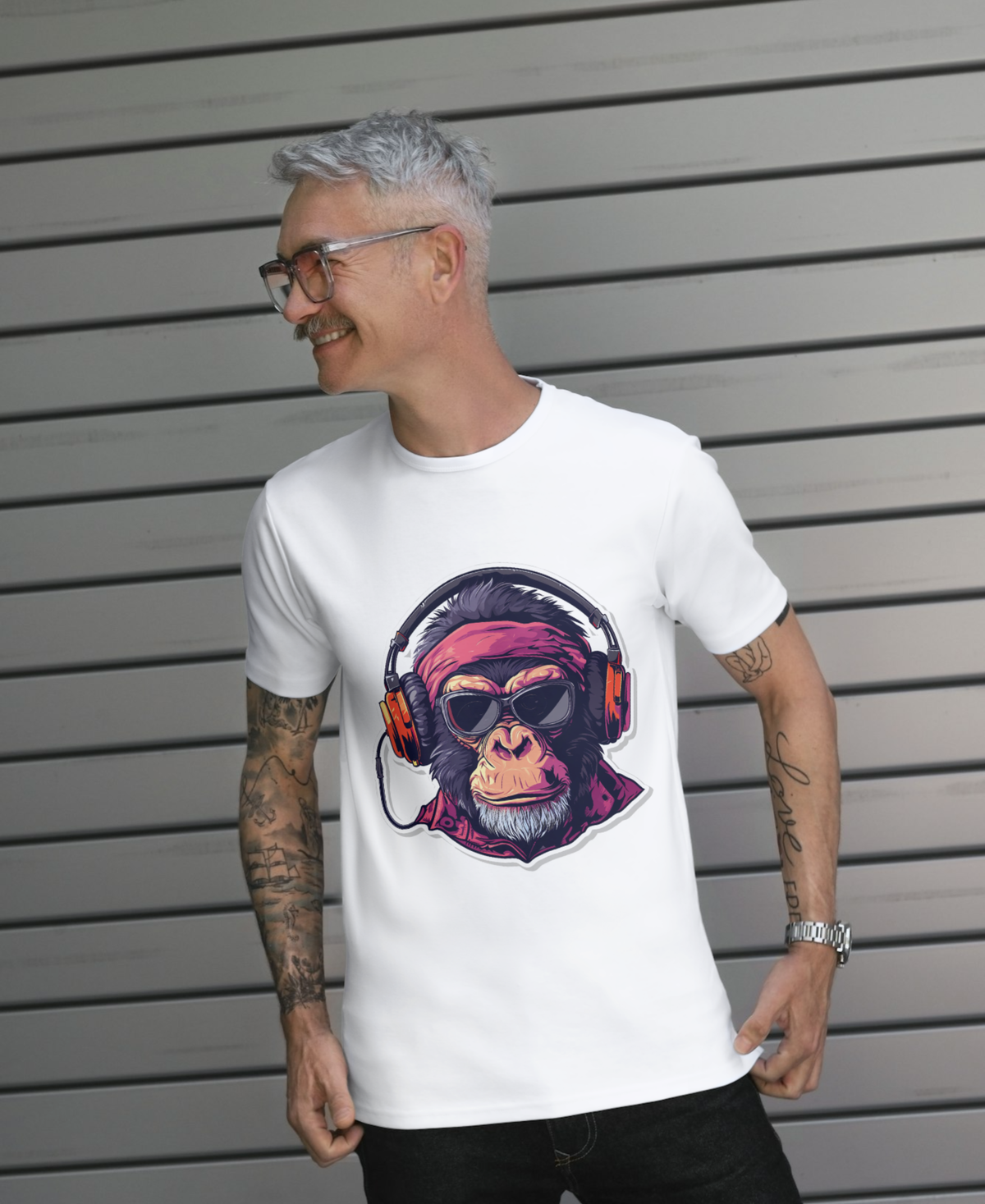 Unisex Standard Monkey Frequency T-Shirt