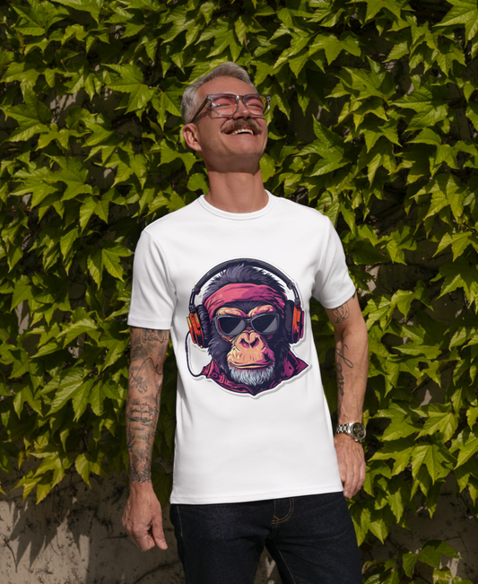 Unisex Standard Monkey Frequency T-Shirt