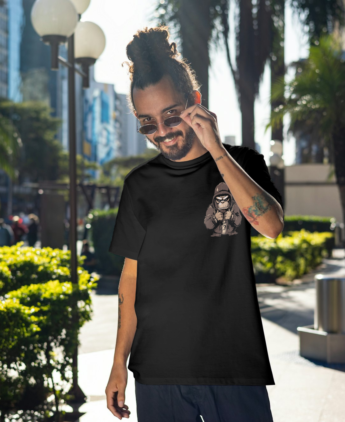 Unisex Oversized Ring Warrior T-Shirt