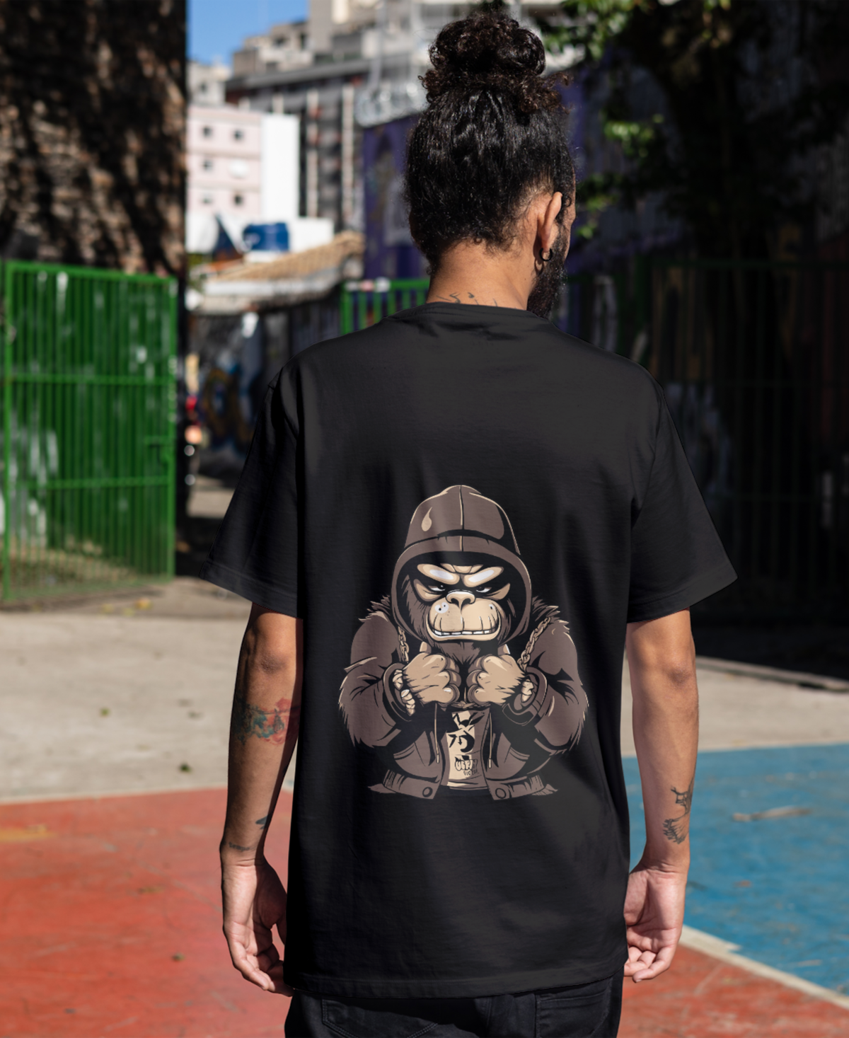 Unisex Oversized Ring Warrior T-Shirt
