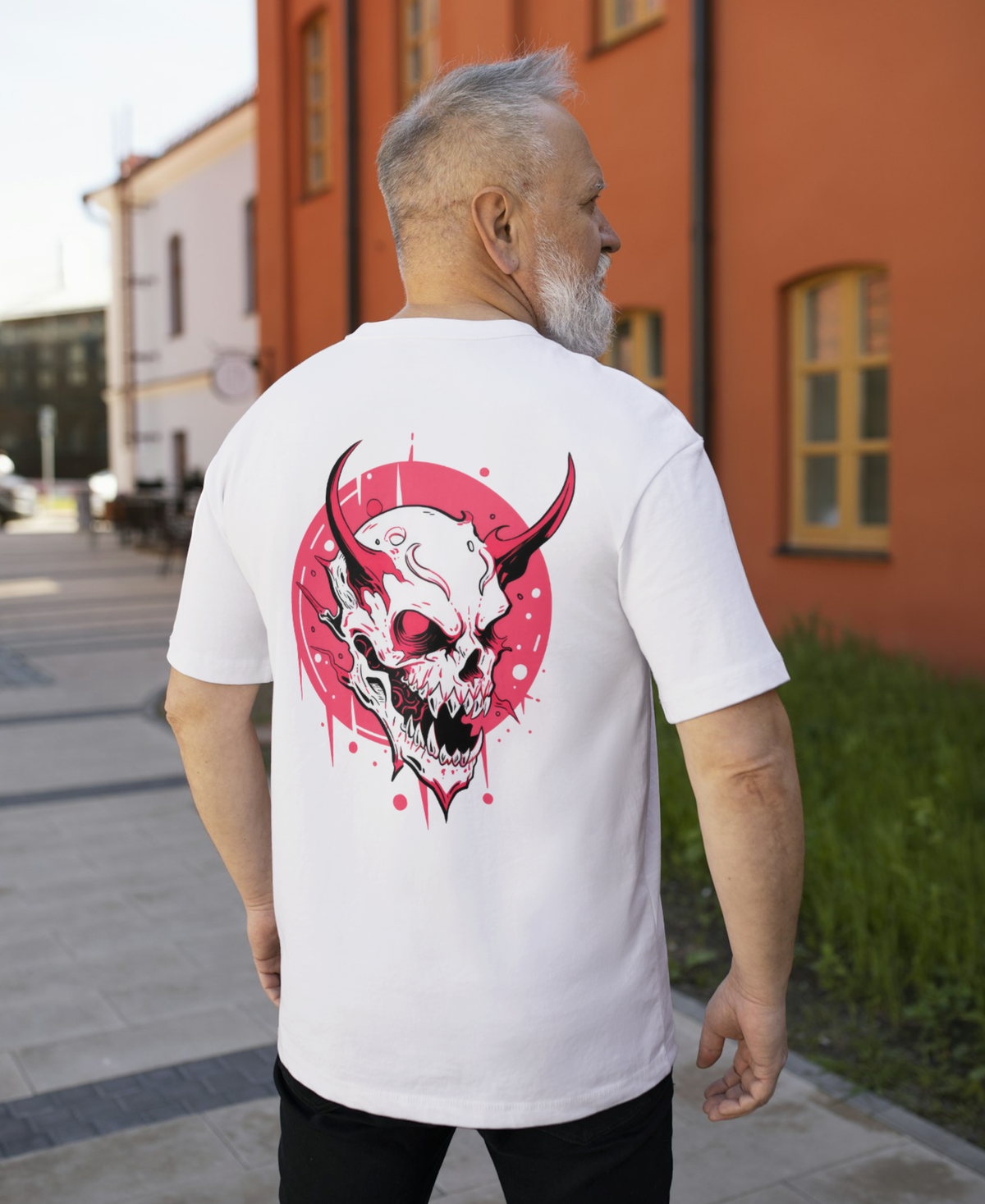 Unisex Oversized Red Venom T-Shirt